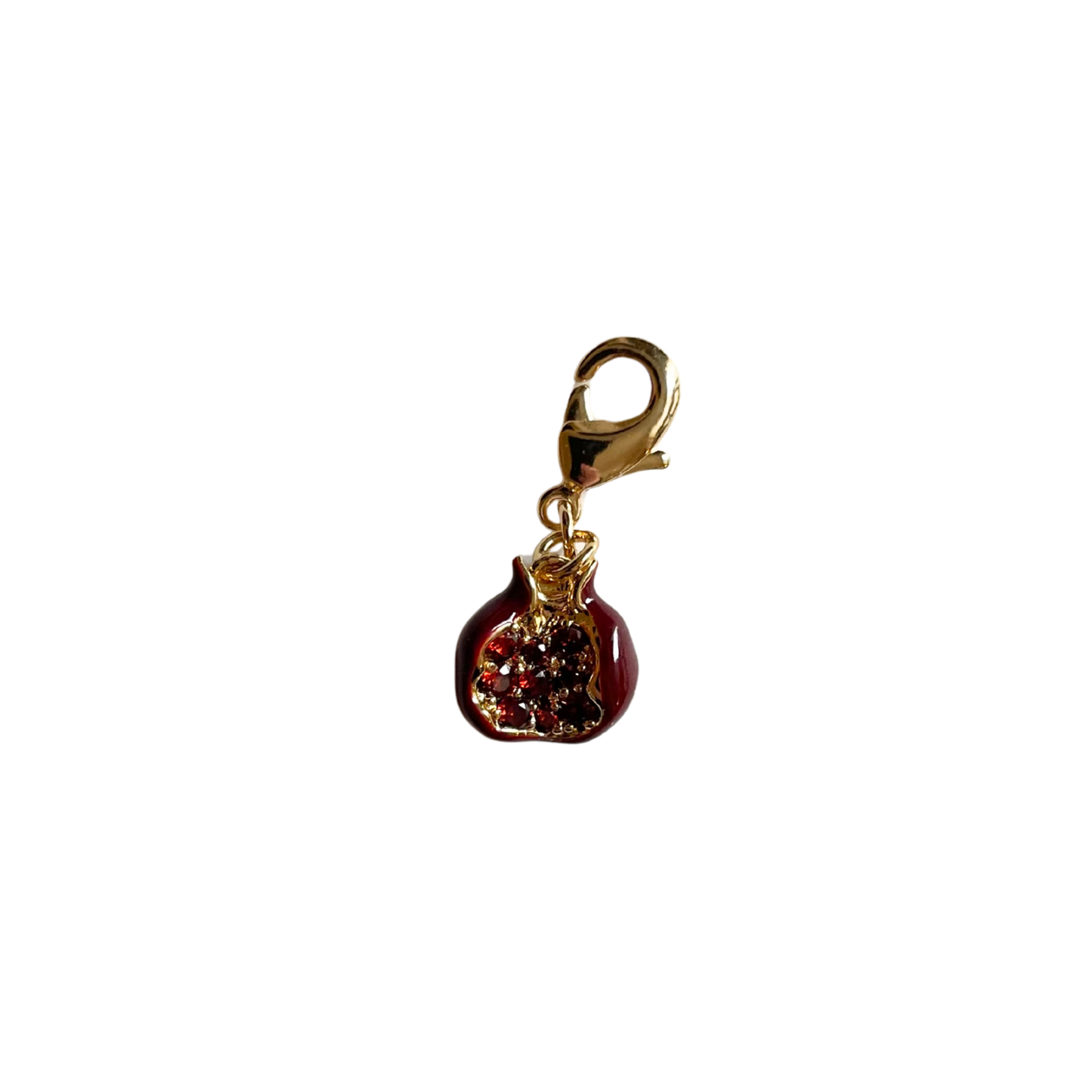 The Pavé Pomegranate Charm