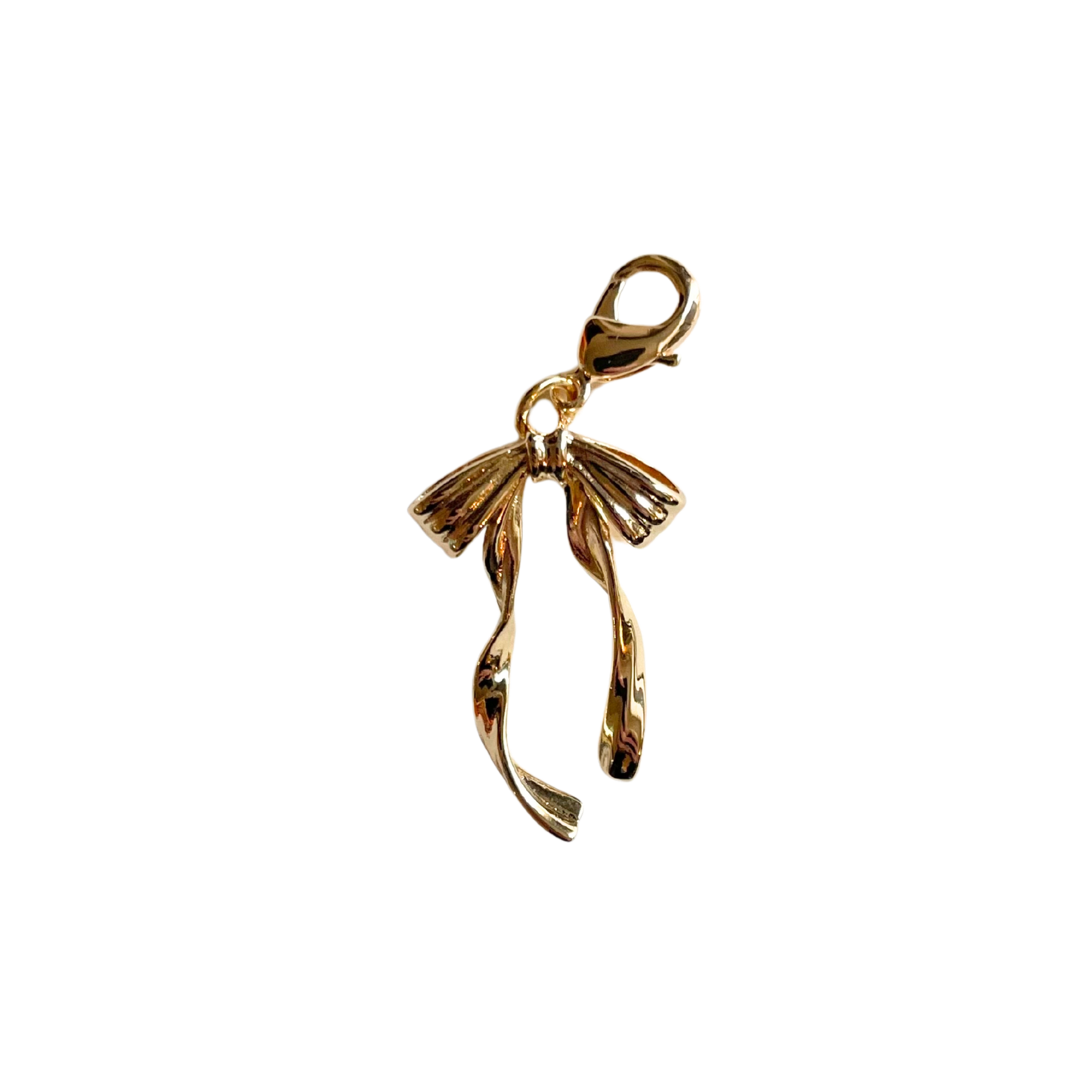 The Ruffled Bow Charm