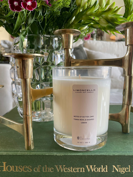 The Limoncello Soy Wax Candle