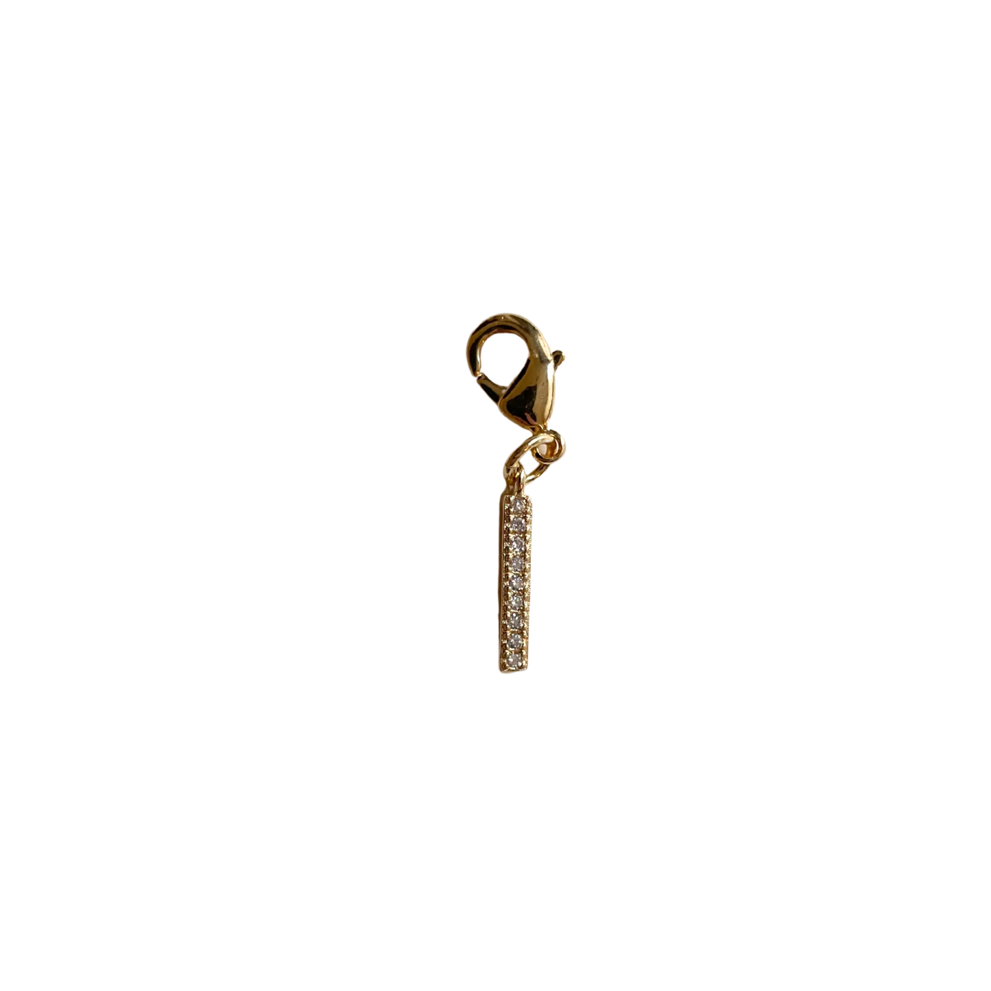 The Pavé Short Bar Charm