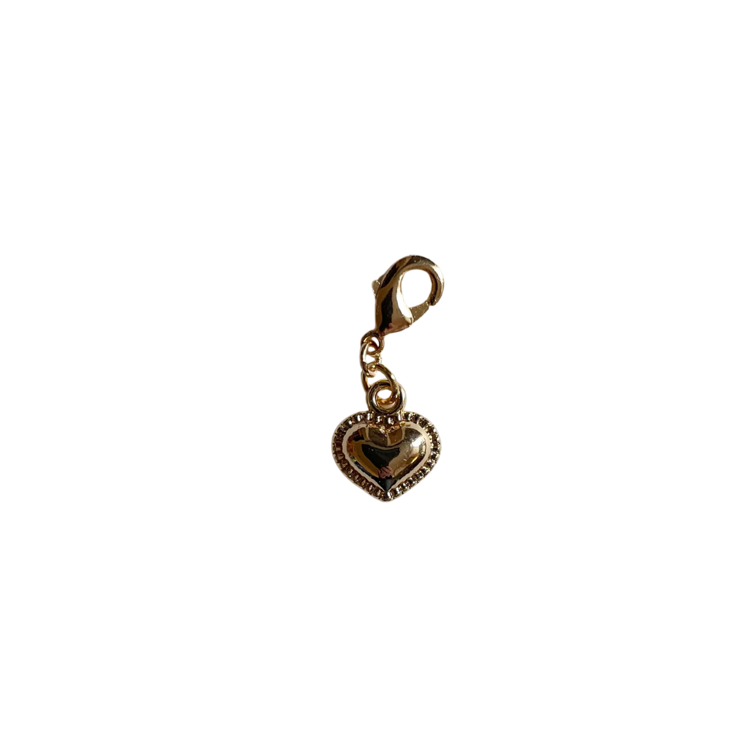 The Piecrust Heart Charm
