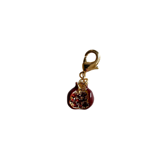 The Pavé Pomegranate Charm