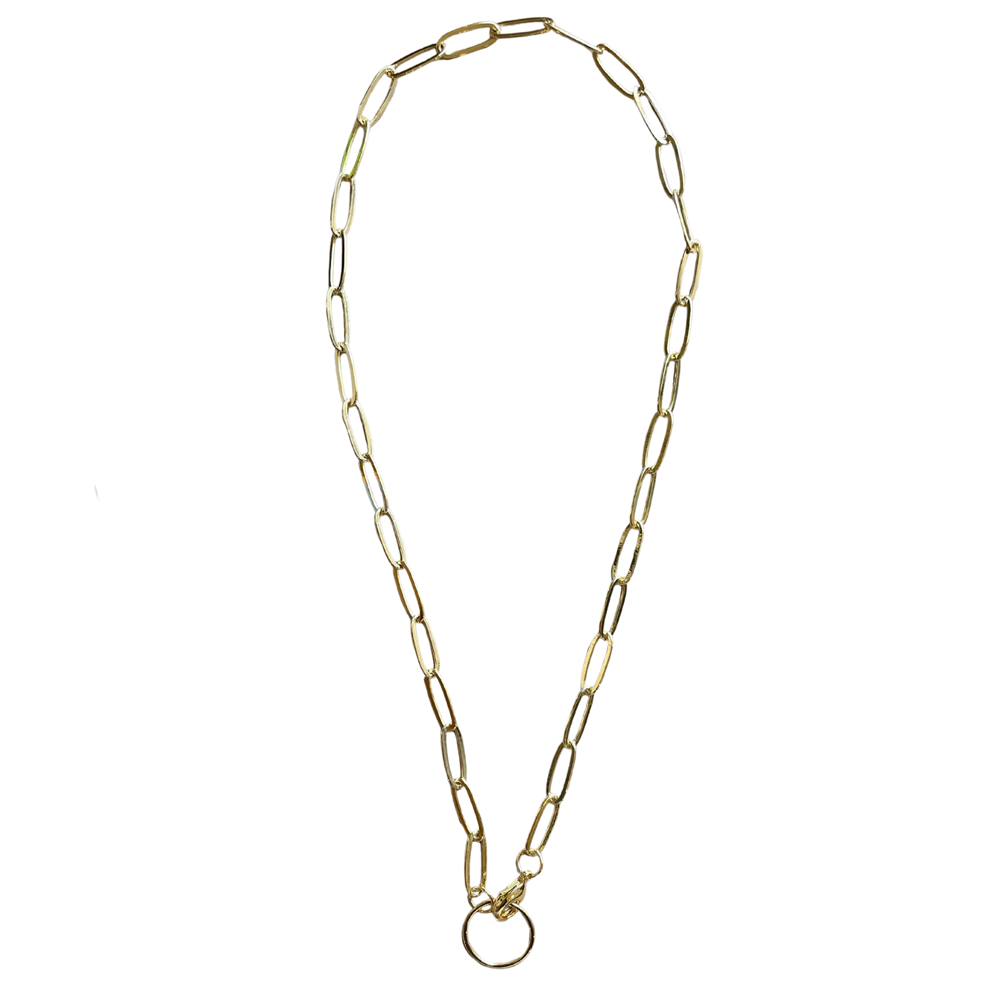 Paperclip Charm Chains
