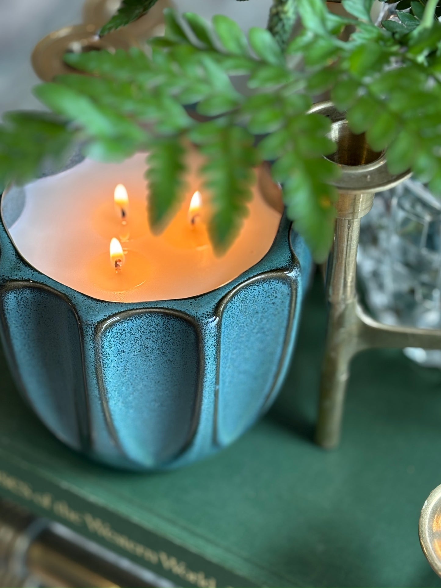 The Willow Vessel Soy Wax Candle in Forage